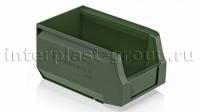 Складской лоток/контейнер для зап. частей, крепежей, темно-зеленый, 250x150x130 мм
