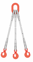 Строп канатный 3СК 2т 8м
