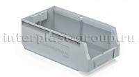 Складской лоток/контейнер для зап. частей, крепежей, серый, 400x225x150 мм