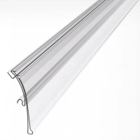 Ценникодержатель HSAC 1330 мм прозрачный