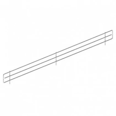 Ограждение проволочное фронтальное торгового стеллажа 665 мм