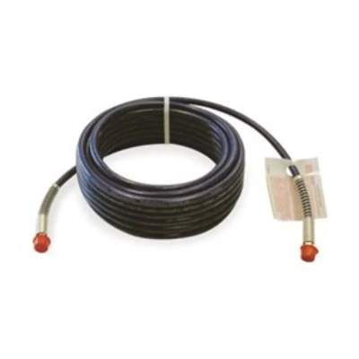 Рукав окрасочный 3/8"х15м. давл. 500 бар PAINT HOSE BLACK (черный с пружинами)