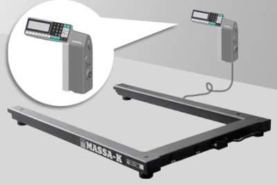4D-U-1-2000-RL с печатью этикеток - Весы электронные паллетные