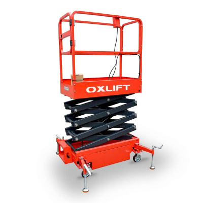 Ножничный подъемник QX-030-048 OXLIFT 4800 мм 300 кг
